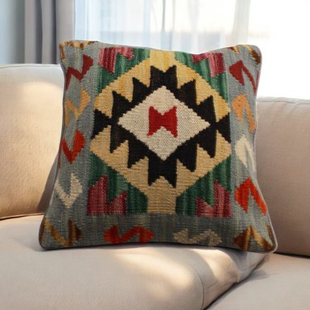 Ručne tkaný vankúš 45x45 Obliečka na vankúš Kilim