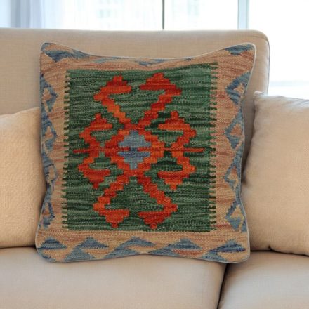 Obliečka na vankúš Kilim 45x45 ručne tkaný dekoračný vankúš