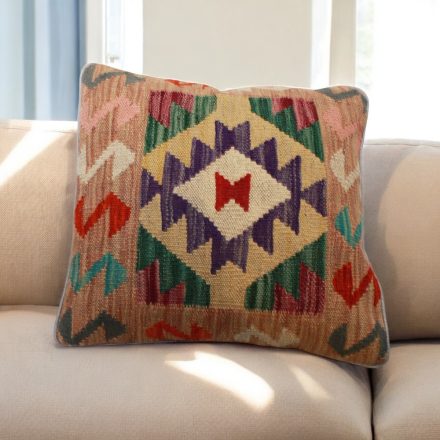 Dekoračný vankúš Kilim 45x45 ručne tkaný obliečka na vankúš