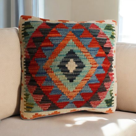 Obliečka na vankúš Kilim 45x45 ručne tkaný vankúš