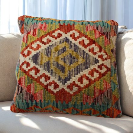 Ručne tkaný vankúš 45x45 Obliečka na vankúš Kilim