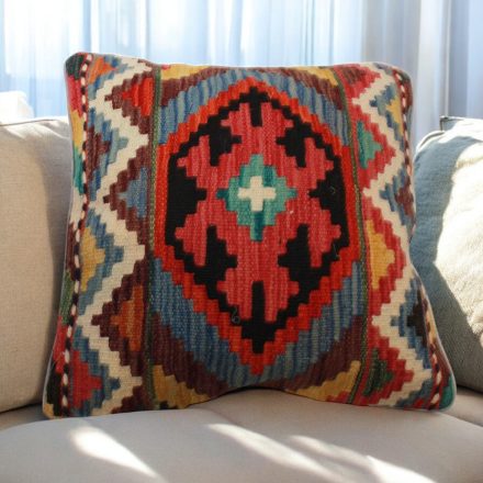 Dekoračný vankúš Kilim 45x45 ručne tkaný obliečka na vankúš