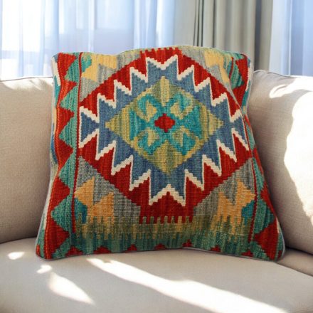 Vankúš Kilim 45x45 ručne tkaná obliečka na vankúš