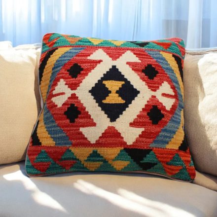 Dekoračný vankúš Kilim 45x45 ručne tkaný obliečka na vankúš