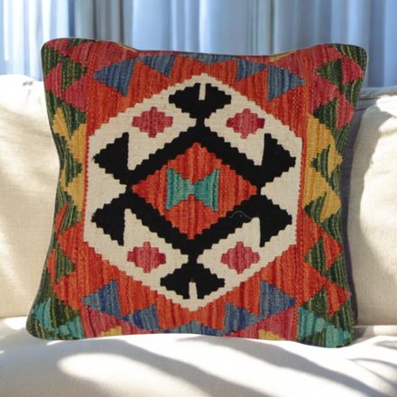 Obliečka na vankúš Kilim 45x45 ručne tkaný vankúš