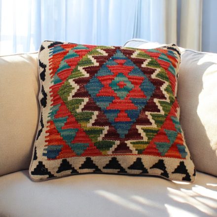 Vankúš Kilim 45x45 ručne tkaná obliečka na vankúš