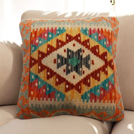 Vankúš Kilim 45x45 ručne tkaná obliečka na vankúš
