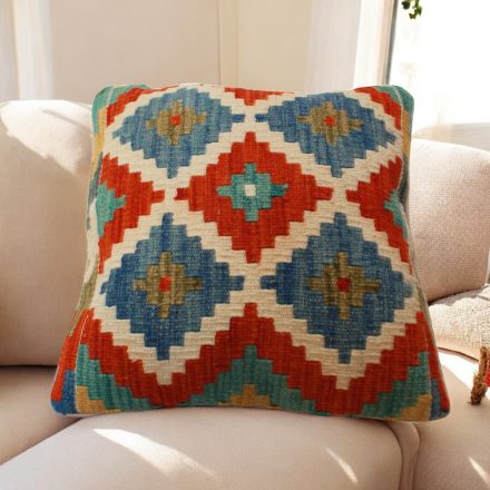 Obliečka na vankúš Kilim 45x45 ručne tkaný vankúš