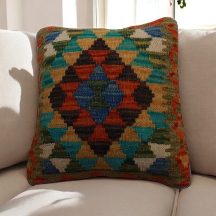 Vankúš Kilim 45x45 ručne tkaná obliečka na vankúš