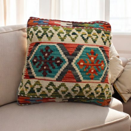 Obliečka na vankúš Kilim 45x45 ručne tkaný vankúš
