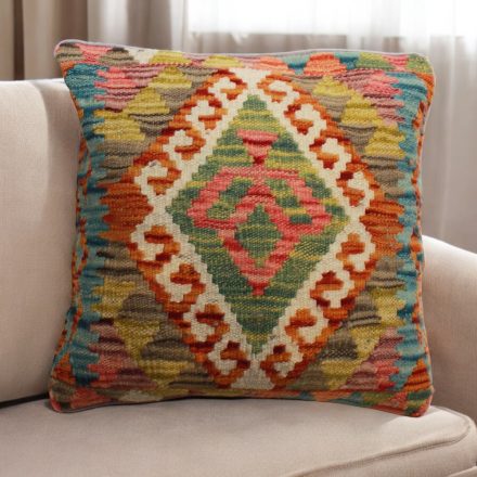 Obliečka na vankúš Kilim 45x45 ručne tkaný dekoračný vankúš