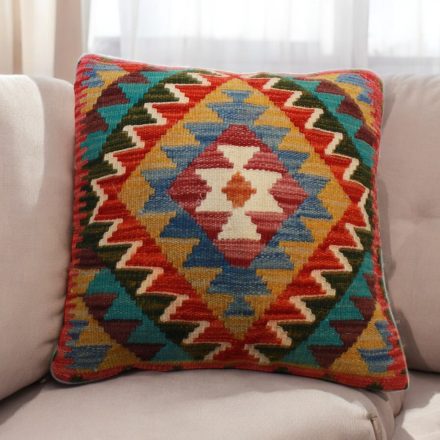 Obliečka na vankúš Kilim 45x45 ručne tkaný vankúš