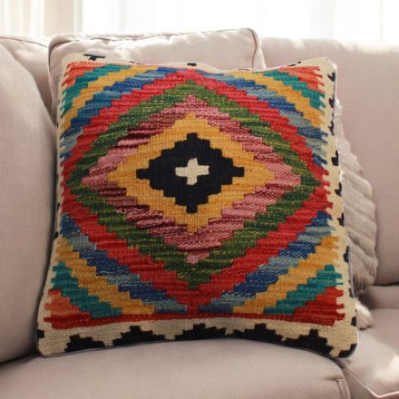 Obliečka na vankúš Kilim 45x45 ručne tkaný vankúš