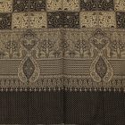 Elegantný pánsky a dámsky šál 215x105 sivý-čierny s autentickým vzorom