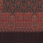 Elegantná šatka 215x105 fialovo-modrá tenká dámska šatka