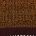 Čierno-zlatý šál 215x105 elegantný dámsky šál z bavlny