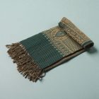 Elegantný šál 215x105 zelený tenký dámsky pánsky šál