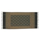 Elegantný šál 215x105 zelený tenký dámsky pánsky šál