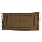 Elegantná šatka tmavozelená 215x105 tenká dámska šatka