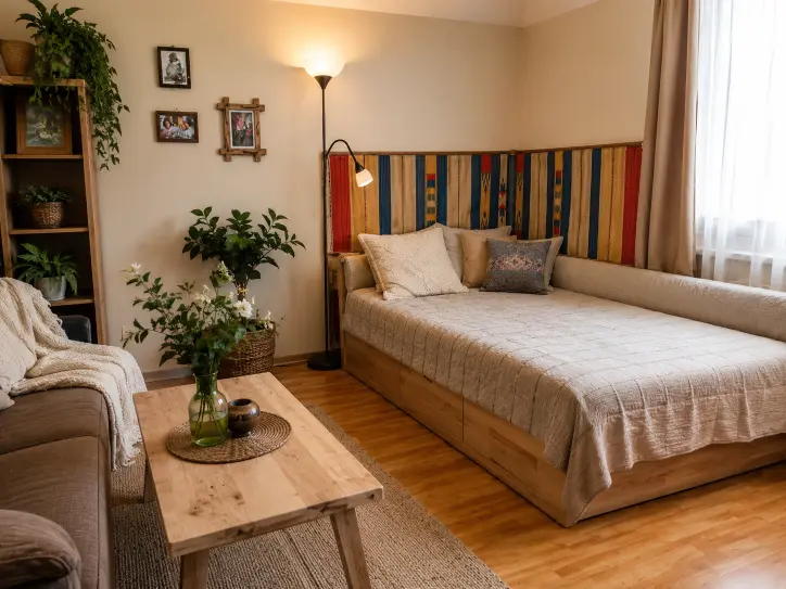Ochranný koberec na stenu môže byť aj funkčným prvkom miestnosti