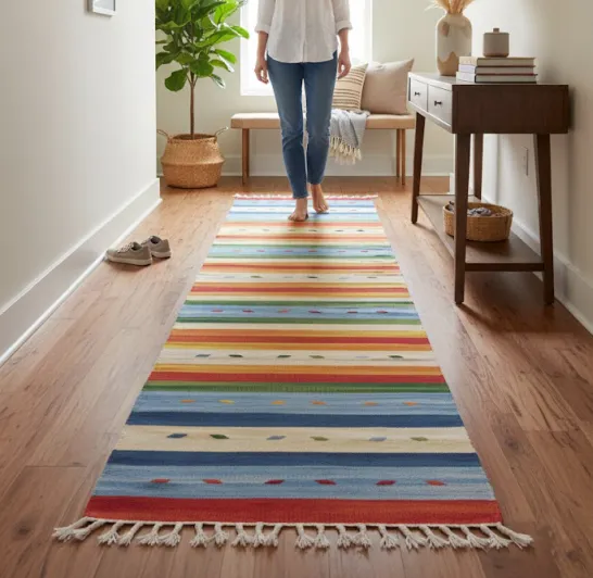 Kilim koberce v modernom štýle